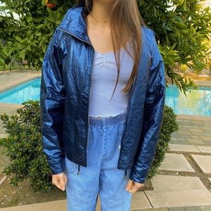 UO reflective windbreaker